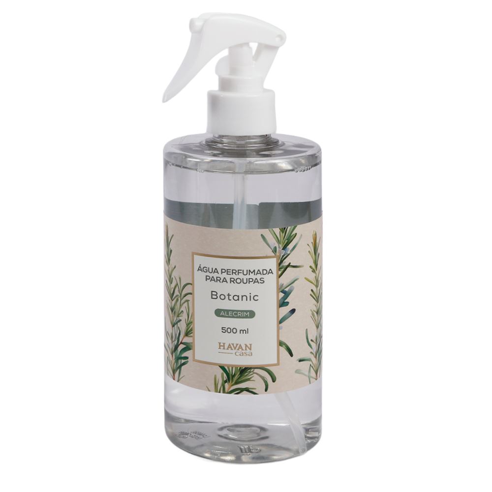 Água Perfumada Botanic Spray 500Ml Havan Casa - Alecrim