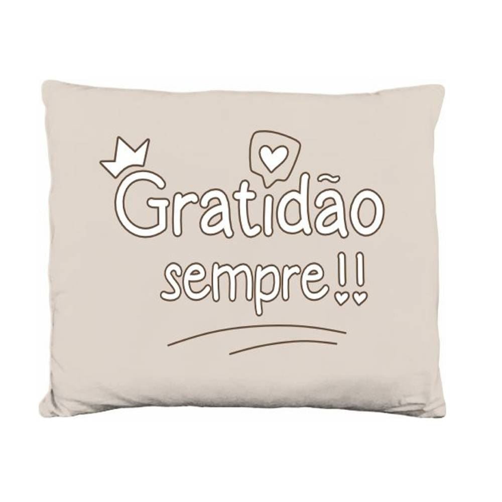 Almofada 35X45 cm Funny Havan Casa - Bege Sempre