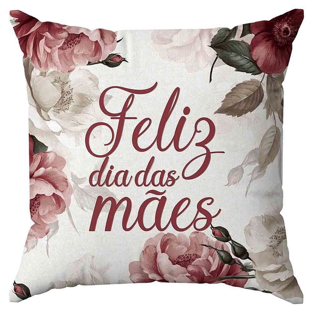 Almofada 45X45cm Dia das Mães Havan Casa - Mãe floral