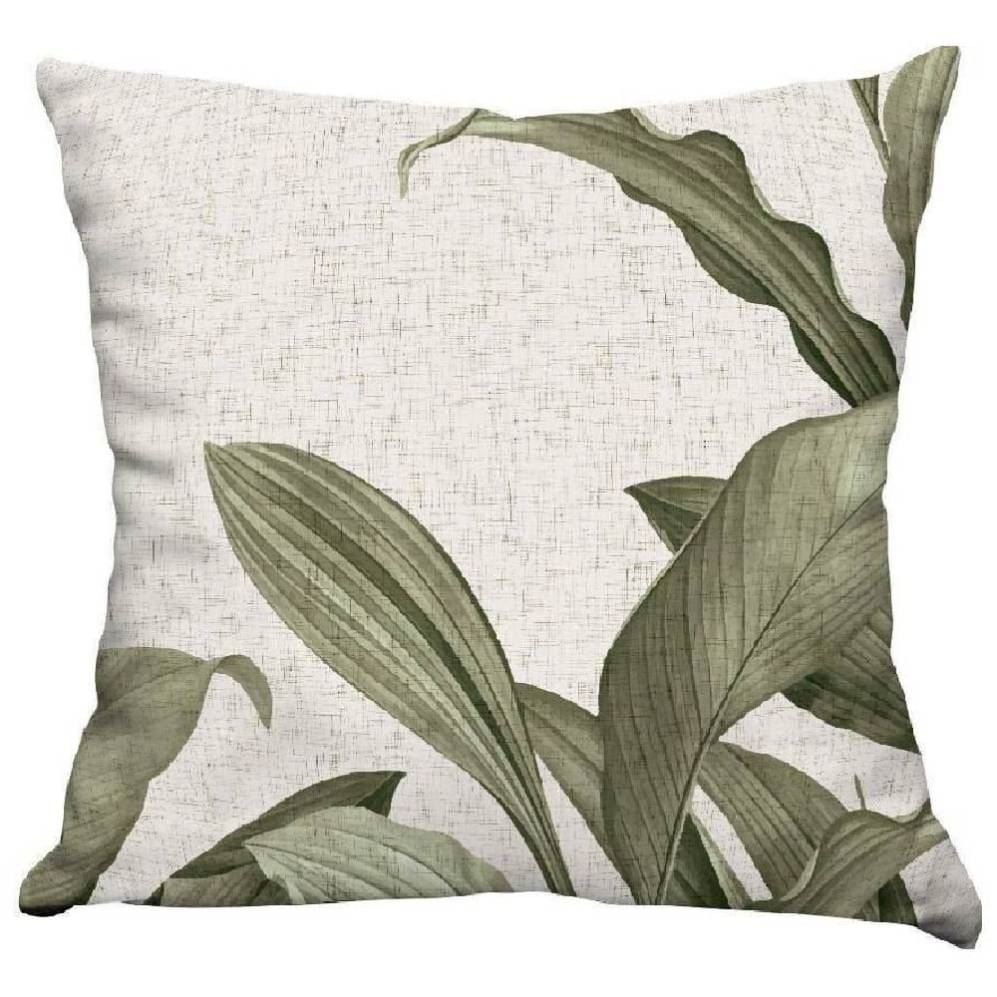 Almofada Decorativa Estampada 45X45cm Naturalle Havan Casa - Botanical