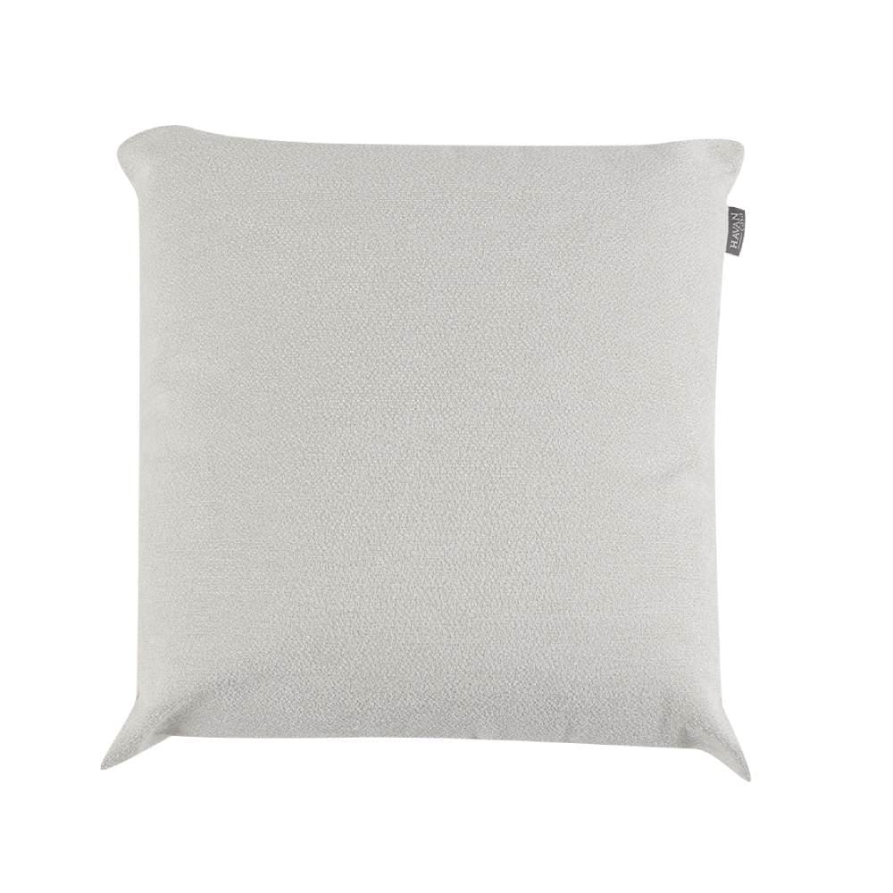 Almofada Decorativa com Zíper 45X45 cm Boucle Hedrons - Marfim