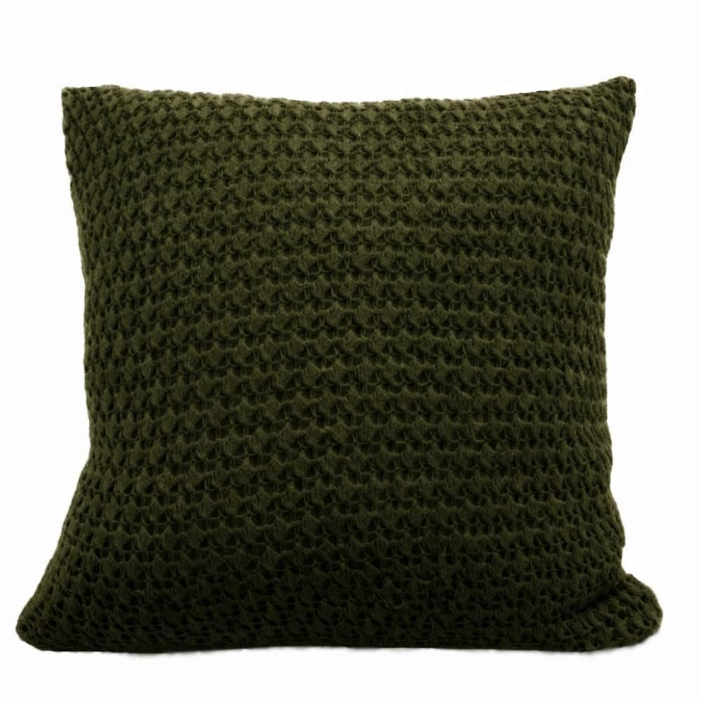 Almofada Decorativa de Tricot Vancouver 43X43cm Havan Casa - Verde