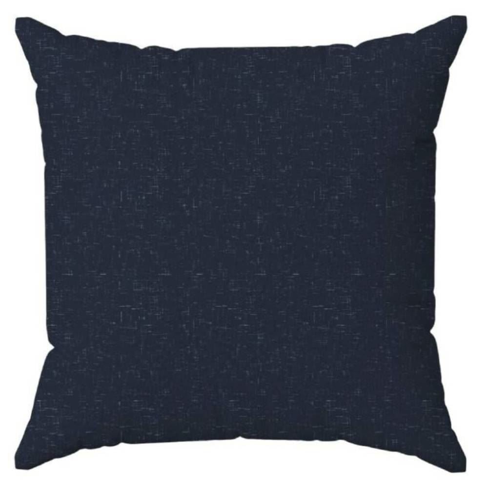 Almofada Lisa Decorativa 45X45 cm Havan Casa - Textura Marinho