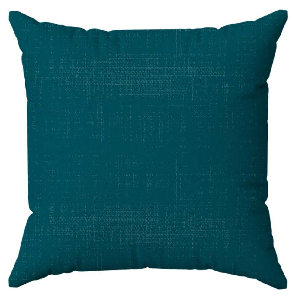 Almofada Decorativa Lisa 45X45 cm Havan Casa - Azul Petróleo