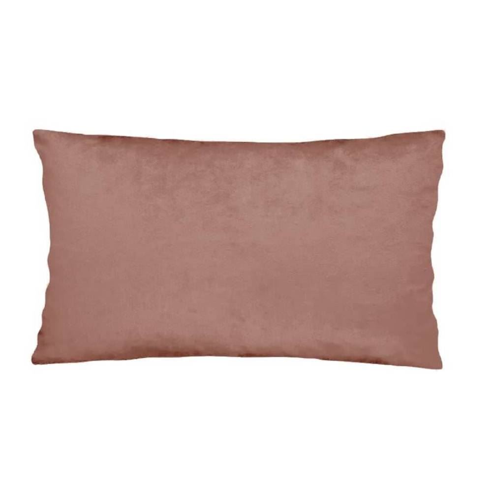 Almofada para Sofá 30X50 cm Veludo Italiano Havan Casa - Rosa