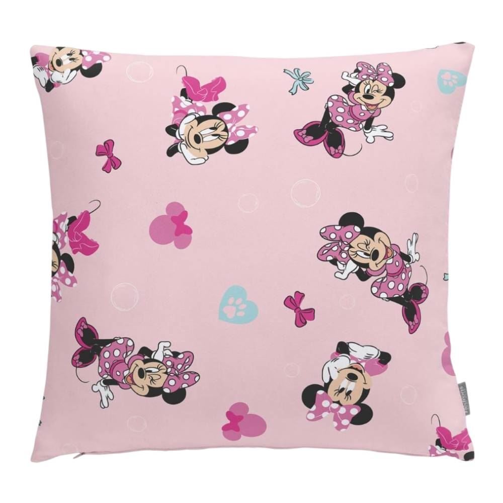 Almofada Estampada 43X43cm Disney Hedrons - Minnie Fresh Rotativo
