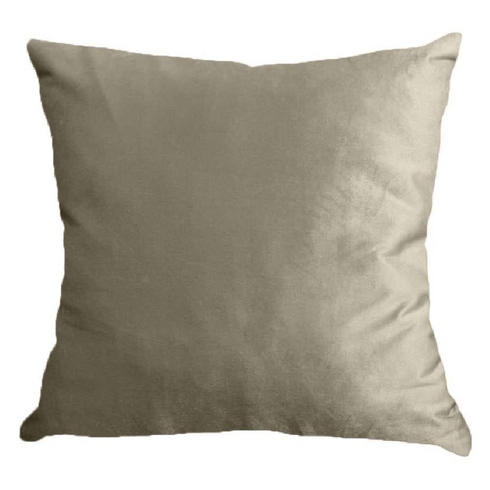 Almofada Veludo 50X50 cm Liso Havan Casa - Champagne