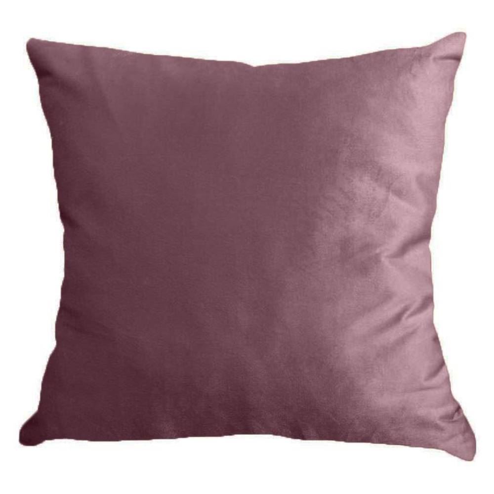 Almofada Veludo 50X50 cm Liso Havan Casa - Rose
