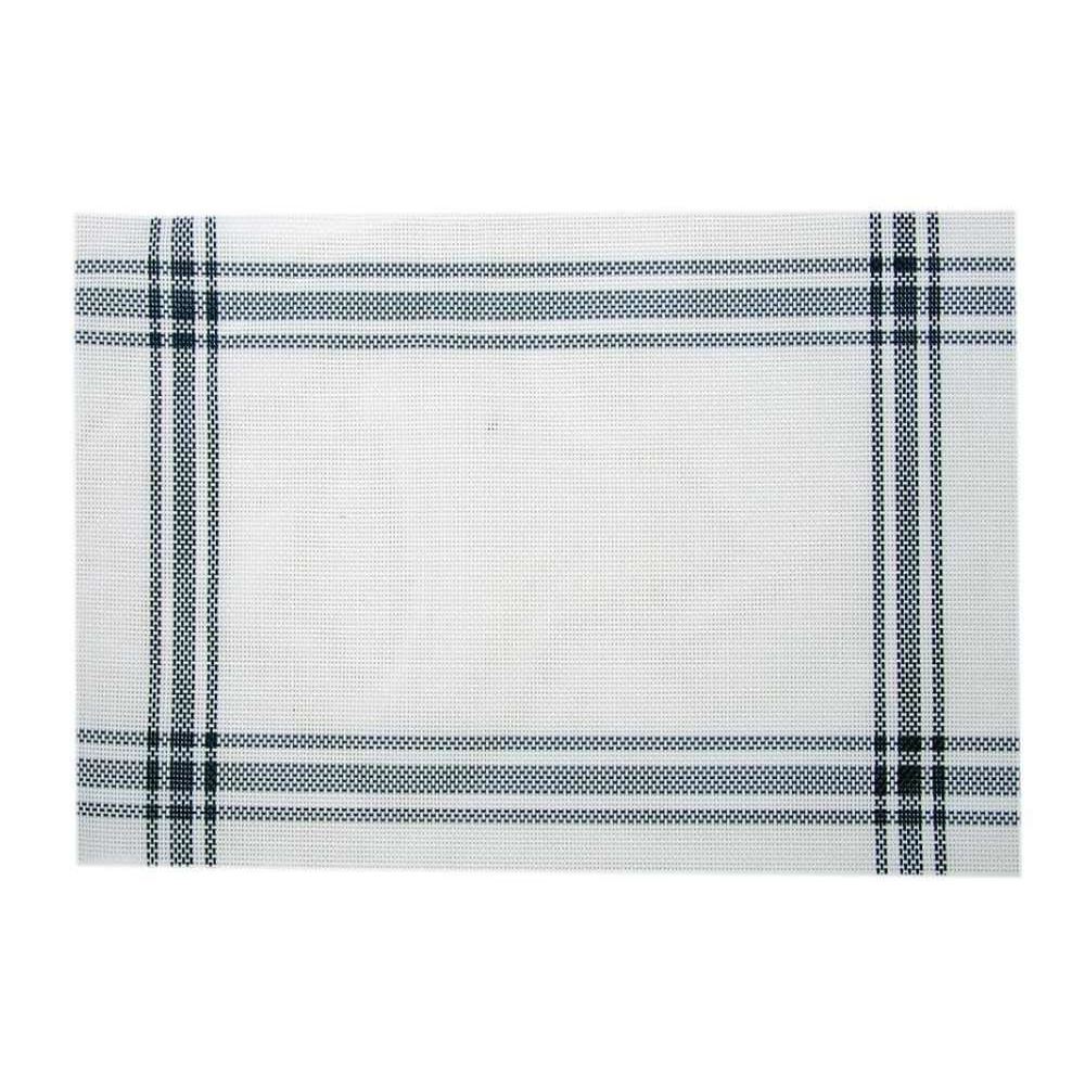 Americano Avulso 2 Cabos Tramado Havan Casa 1 Pç - Azul Molduras