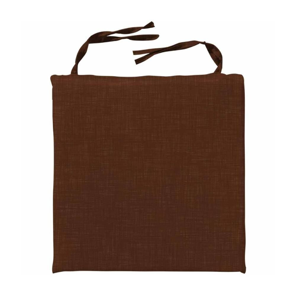 Assento De Cadeira 40X40 Cm Havan Casa - Marrom Textura