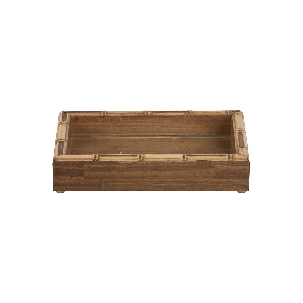 Bandeja Decorativa Espelhada Bw Quadros 22Cm - Bambu