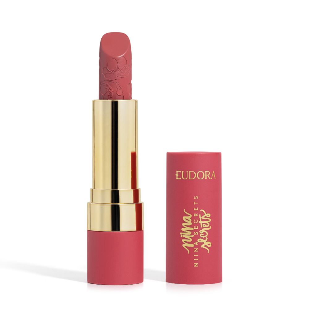 Batom Soft Petals Eudora Niina Secrets - Rosa
