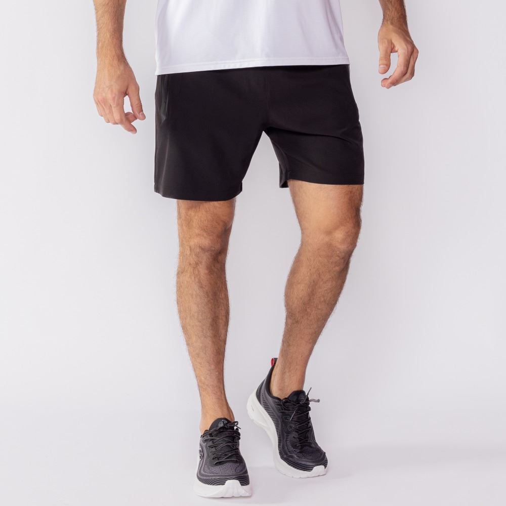 Bermuda Esportiva Masculina De Tactel Scream Preto