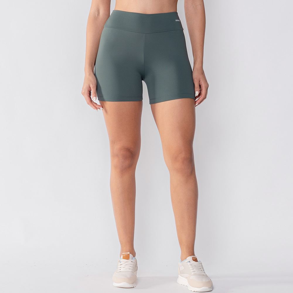 Bermuda Fitness Feminina Scream Verde Oliva