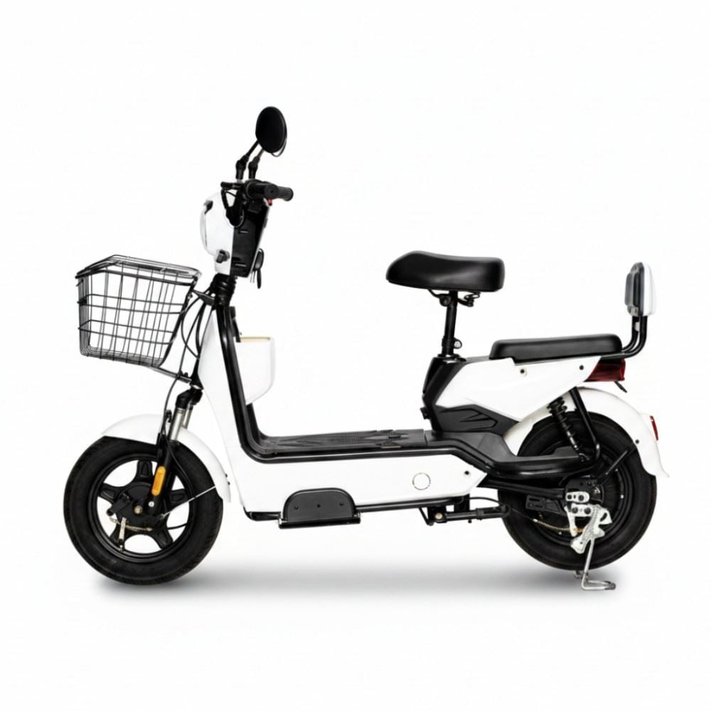 Bicicleta Elétrica Primar Bike 07 500W 48V - Branco