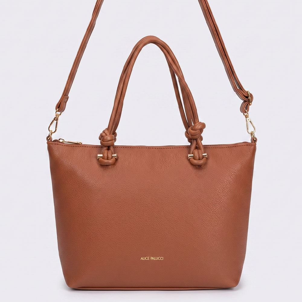 Bolsa Feminina Transversal Alice Palucci Marrom