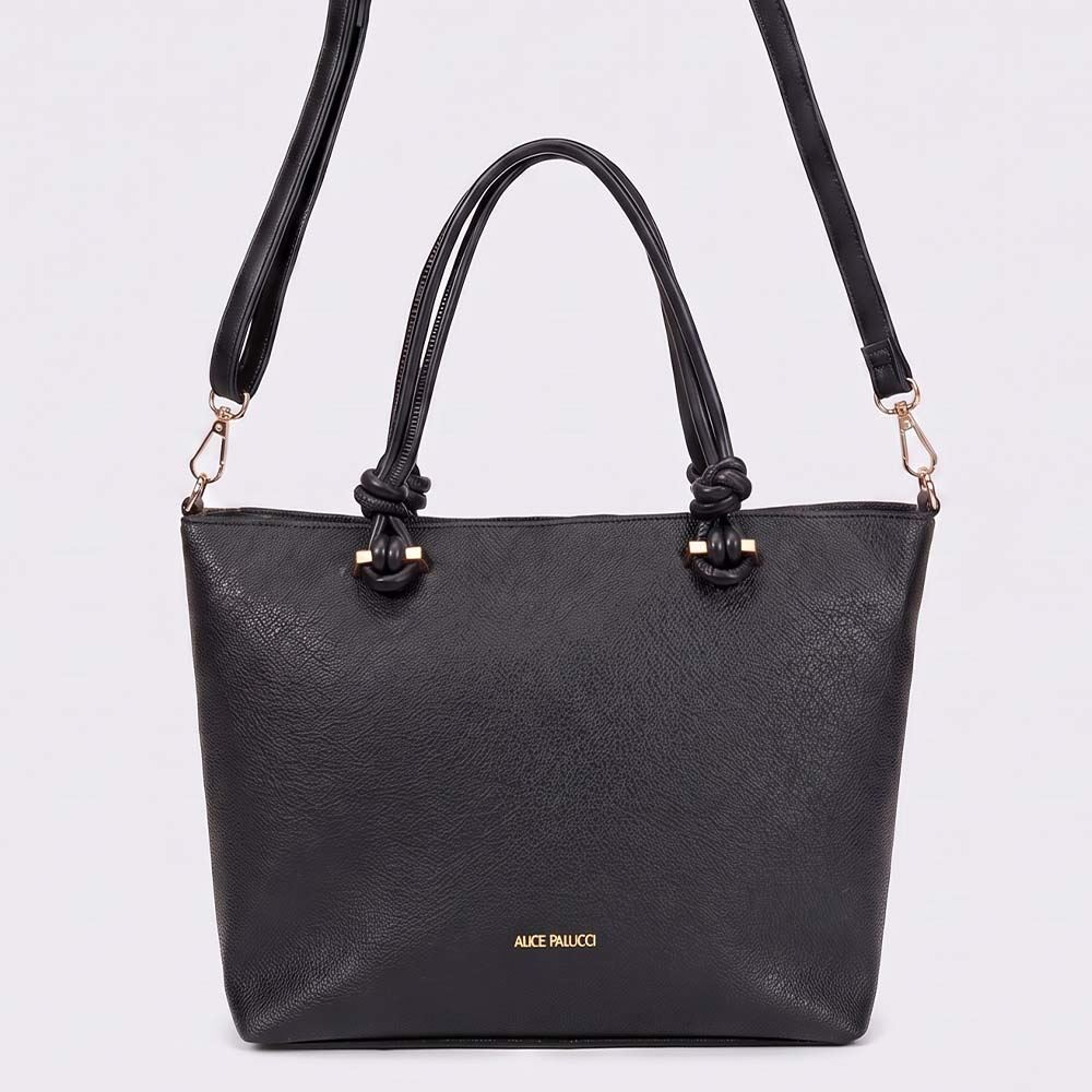 Bolsa Feminina Transversal Alice Palucci Preto