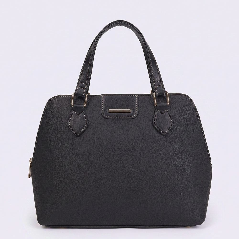 Bolsa Feminina Trapézio Alice Palucci Preto