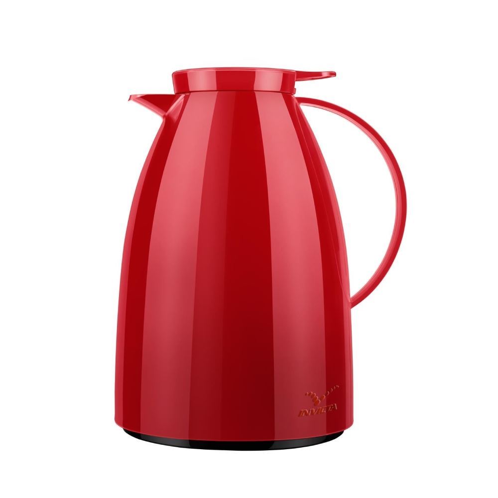 Bule Viena Invicta Com Gatilho 1 Litro - Vermelho