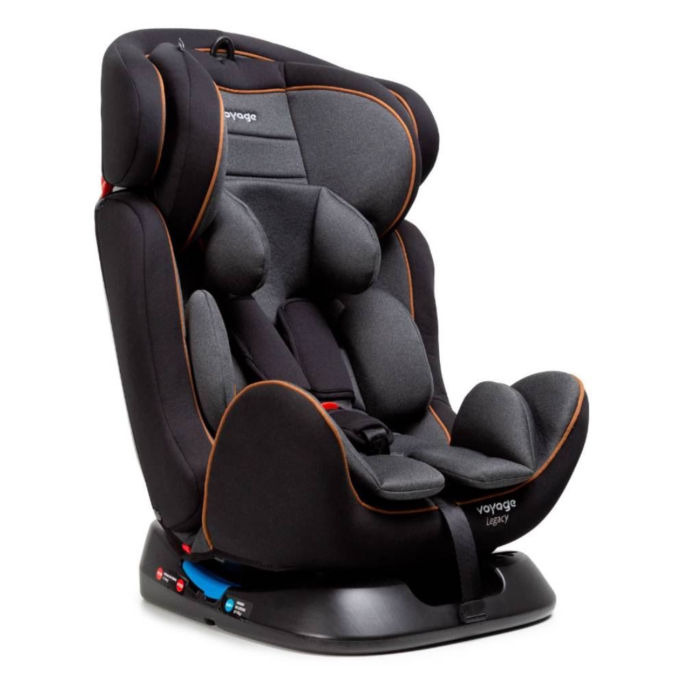 Cadeira para Carro Legacy 0 a 36Kg Voyage - Preto E Cinza