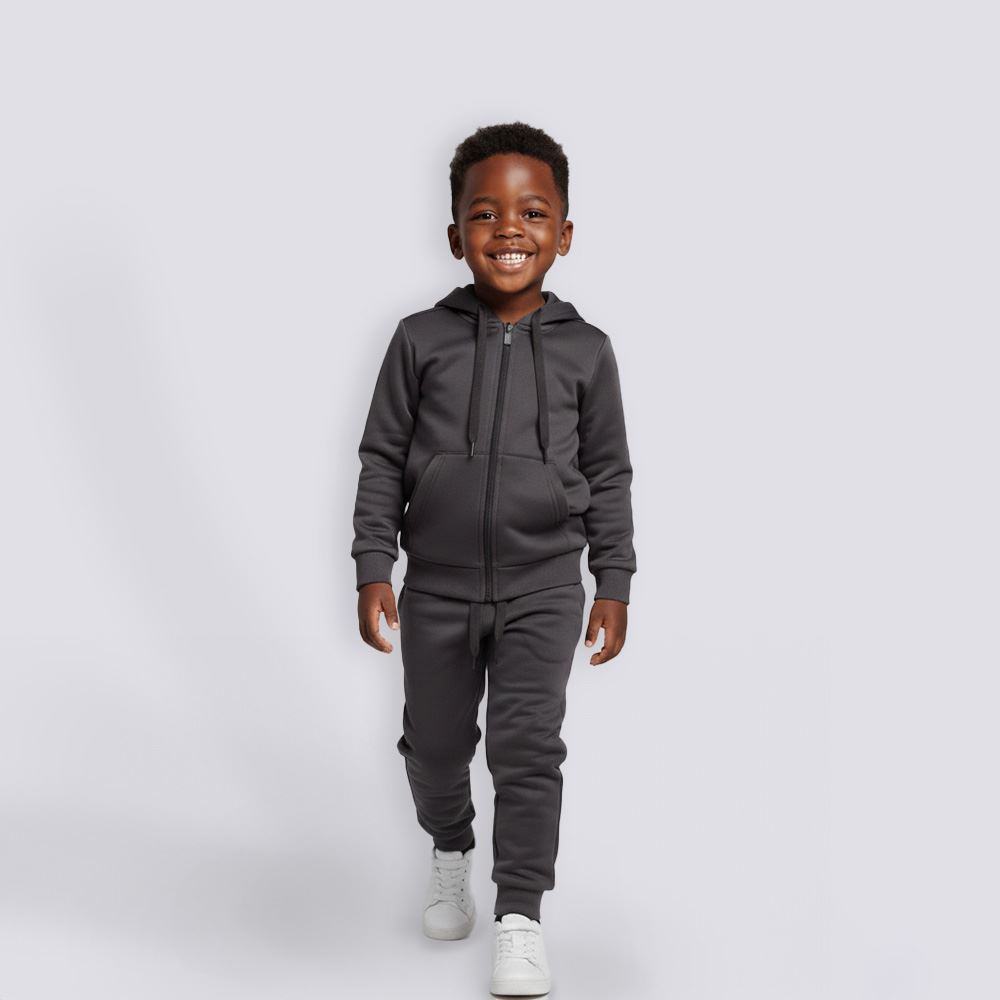 Calça Jogger Infantil Menino 1 a 3 Anos Yoyo Kids Chumbo
