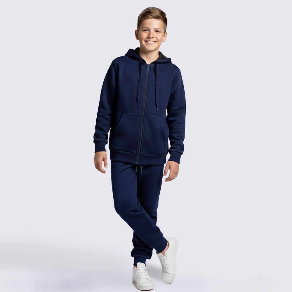 Calça Jogger Juvenil Menino 12 a 16 Anos Hot Dog Marinho