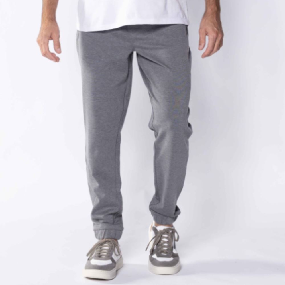 Calça Masculina Jogger De Moletom Thing Mescla