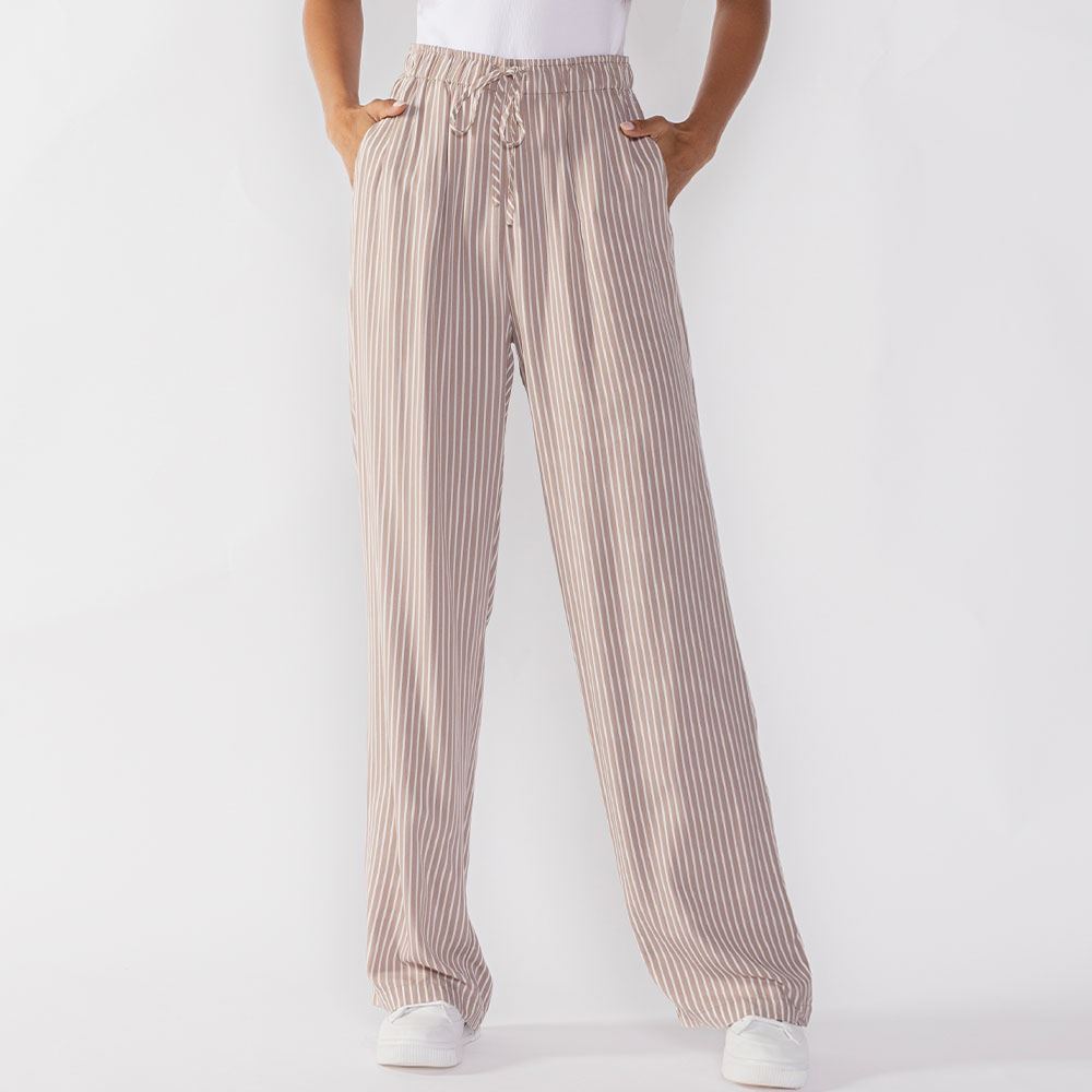 Calça Pantalona Estilo Pijama Boby Blues Fendi