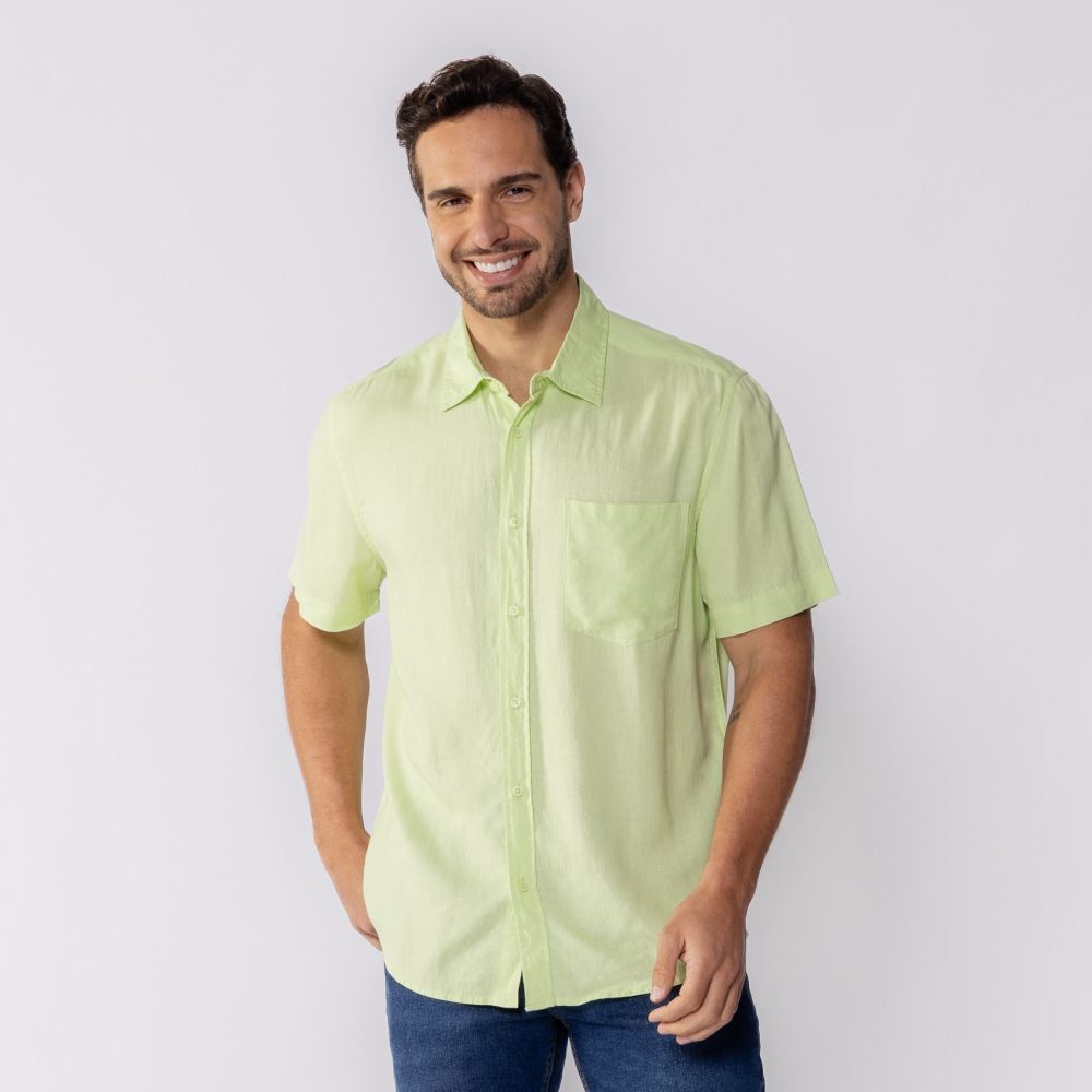Camisa Masculina Manga Curta Thing Lima