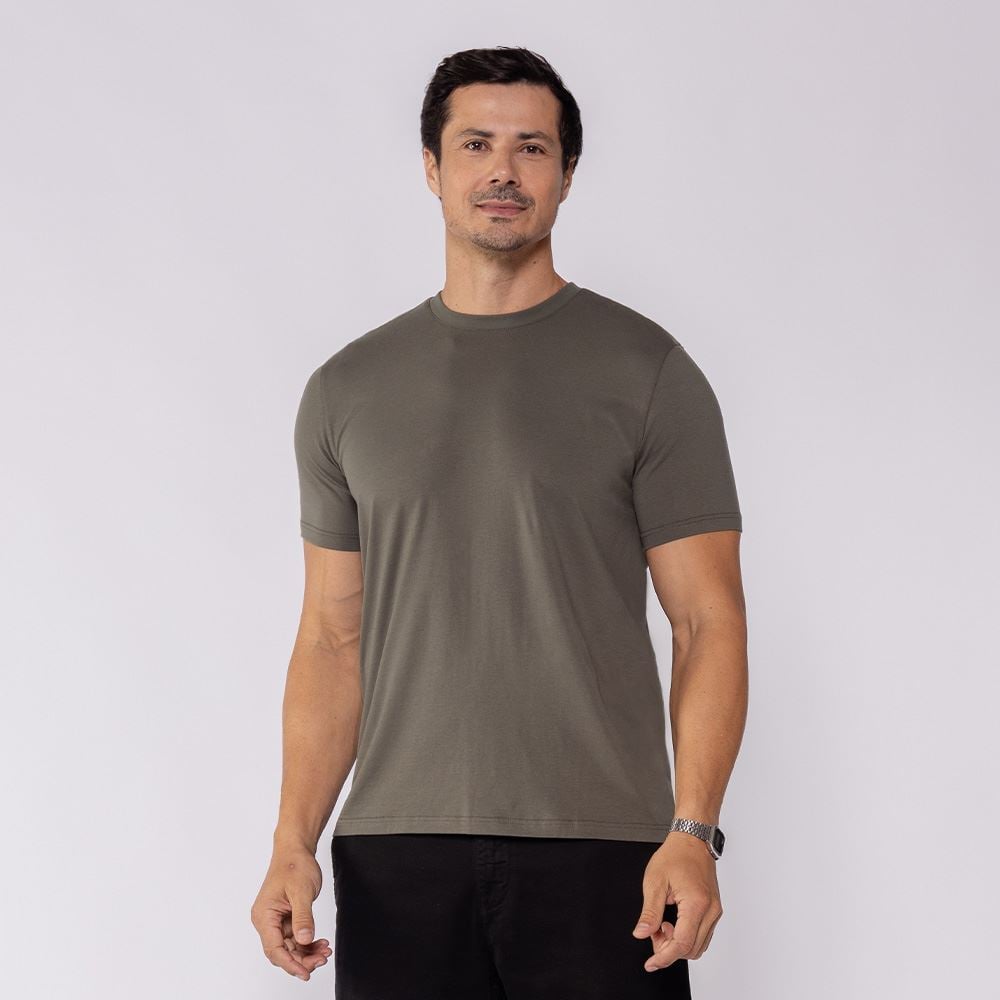 Camiseta Masculina Básica Marc Alain Arvoredo