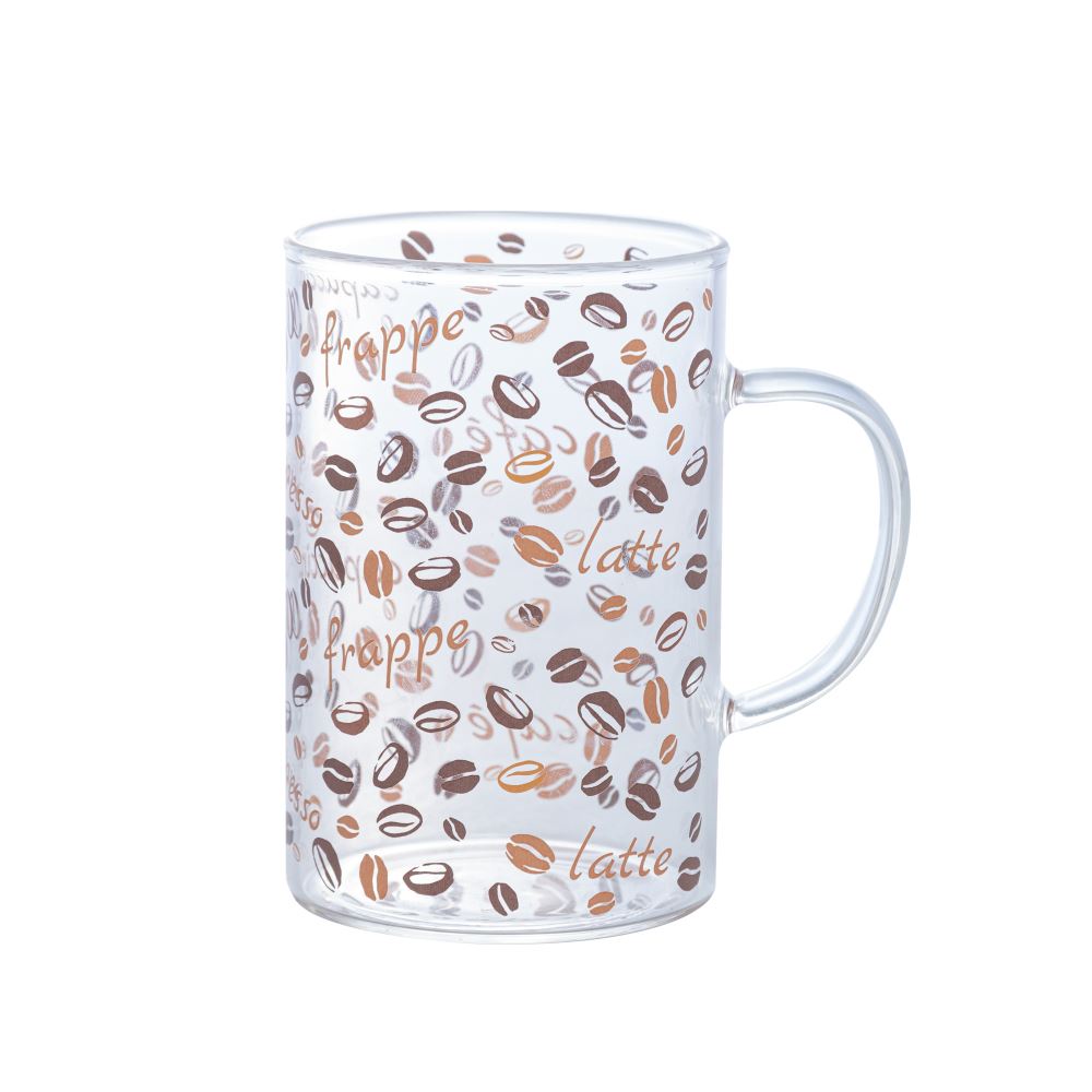 Caneca De Vidro 200Ml Lyor - Café