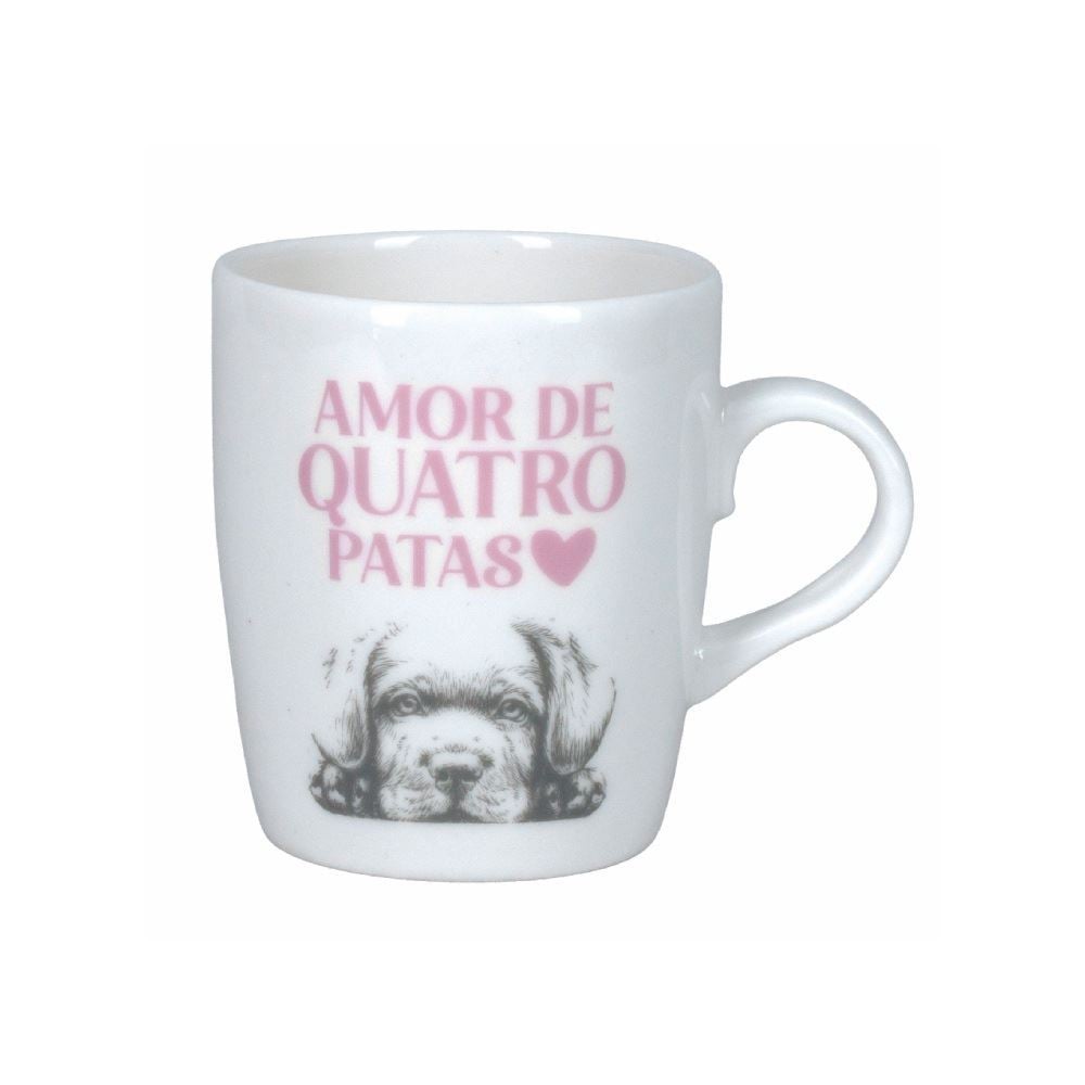 Caneca de Porcelana Estampada Havan Casa 230 ml - Amor De Quatro Patas