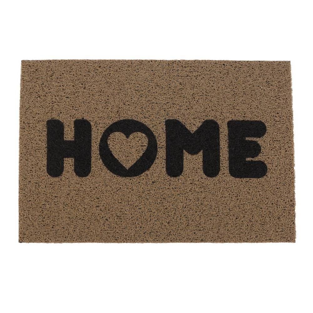 Capacho para Porta de Entrada 40X60 cm Vinil Havan Casa - Home Bege