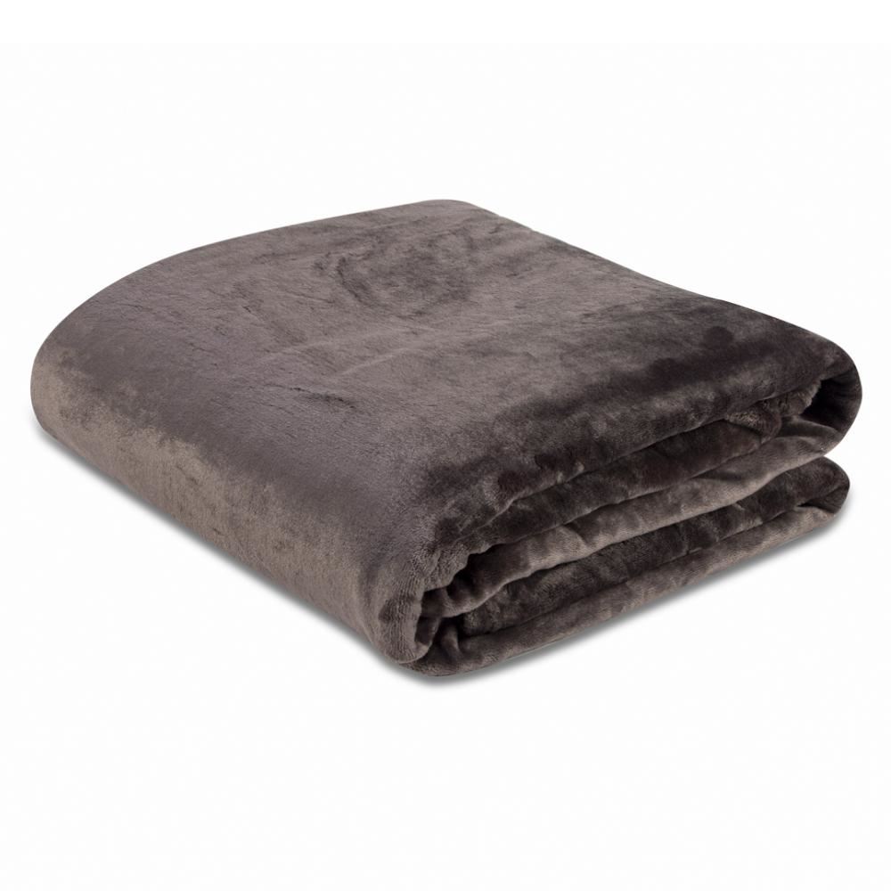 Cobertor Casal Neo Velour Camesa - Marrom
