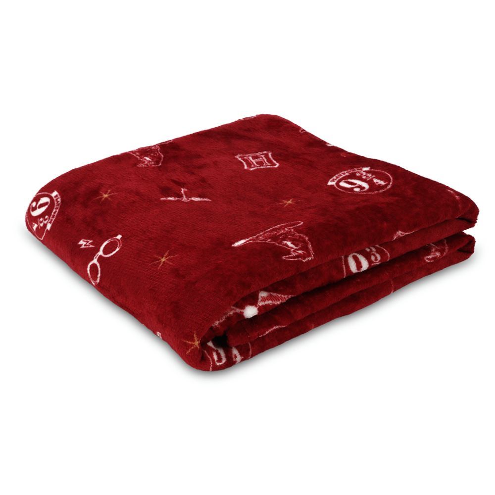 Cobertor Infantil Solteiro Harry Potter Rotativo Hedrons - Diagonal
