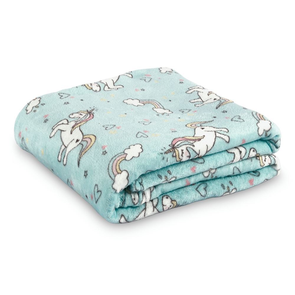 Cobertor Infantil Solteiro Lumini Havan Kids - Unicórnio