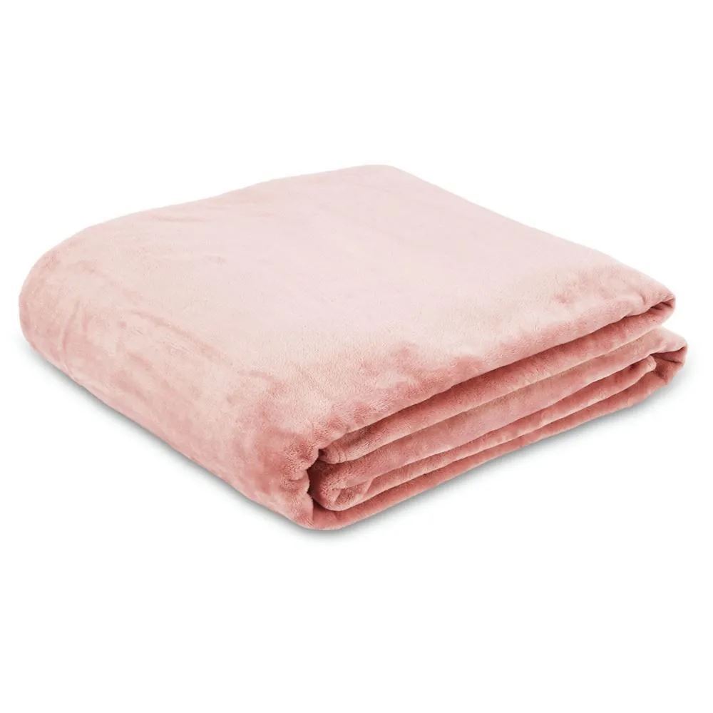 Cobertor Neo Solteiro Camesa - Rosa