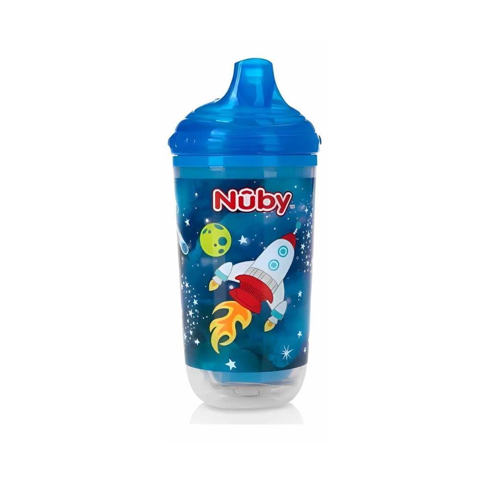 Copo Pisca-Pisca Com Bico Rígido Cajovil - Azul