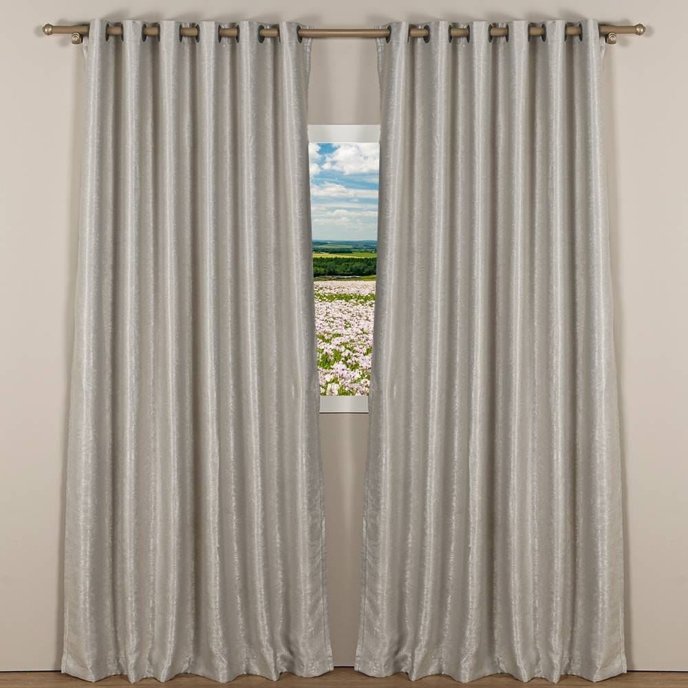 Cortina Para Quarto E Sala 3,60X2,50 M Corta Luz Velvet Requinte Bella Janela - Titanio