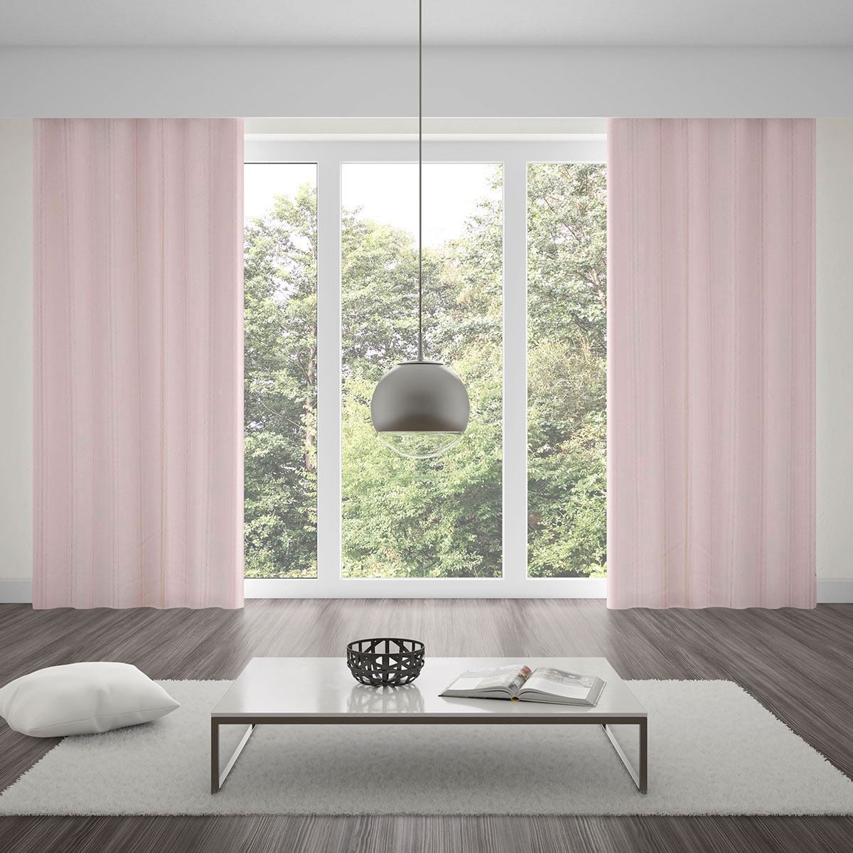 Cortina para Quarto e Sala 4,00X2,30 m Chenille Havan Casa - Natural
