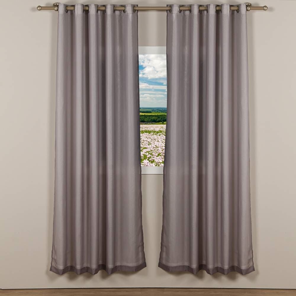 Cortina Para Quarto E Sala 3,00X2,30 M Duplex Lisboa Havan Casa - Titanium