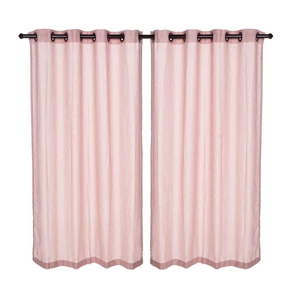 Cortina Para Sala E Quarto 2,60X1,70 M Pantex Rústica Havan Casa - Dusk Rose