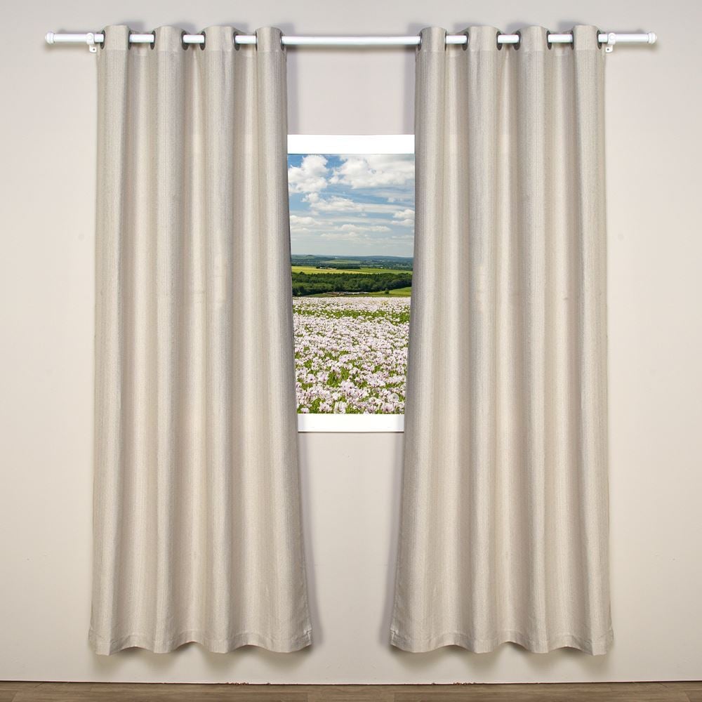 Cortina Para Quarto E Sala 2,60X2,30 M Veneza Rústica Havan Casa - Sisal