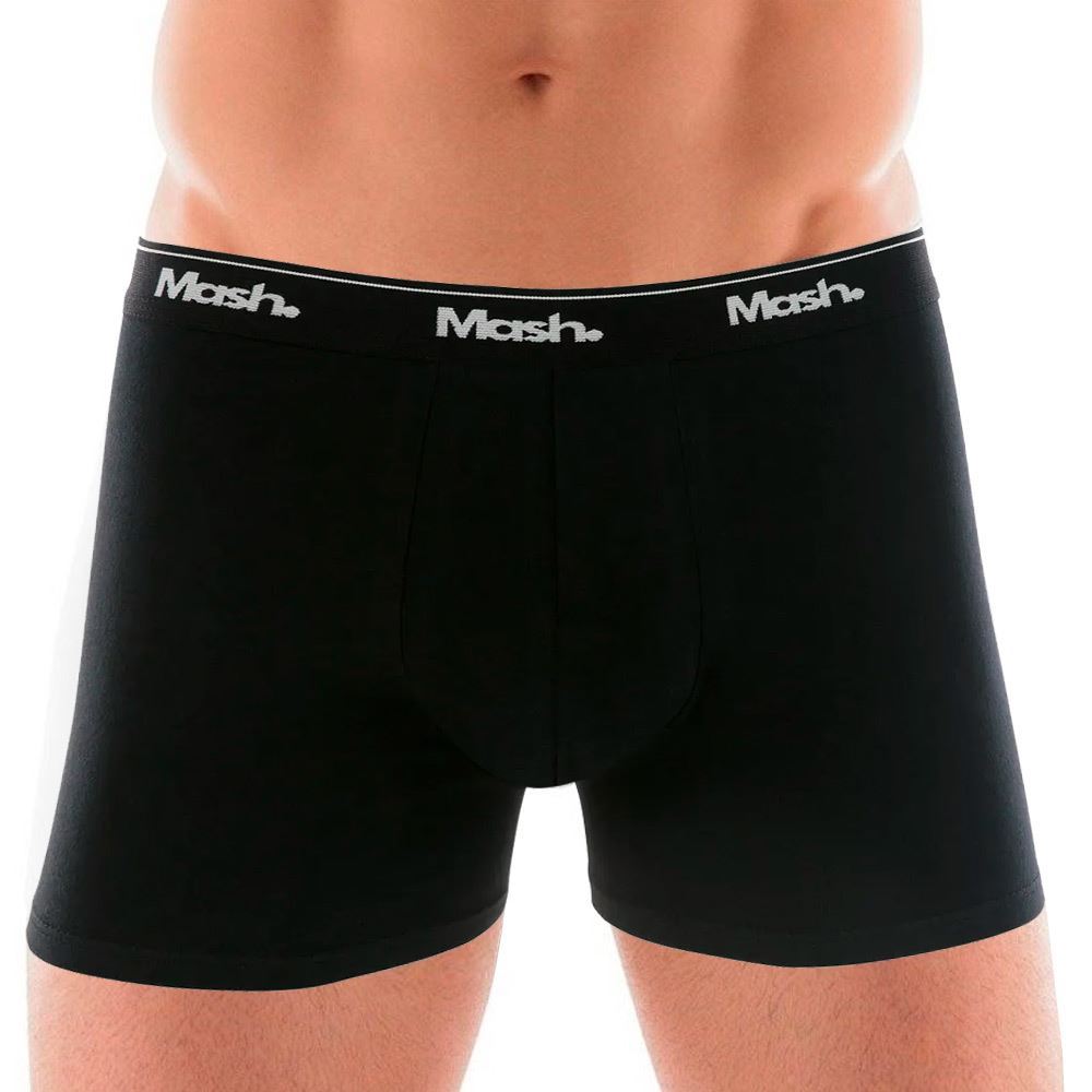 Cueca Boxer Cotton Mash Preto