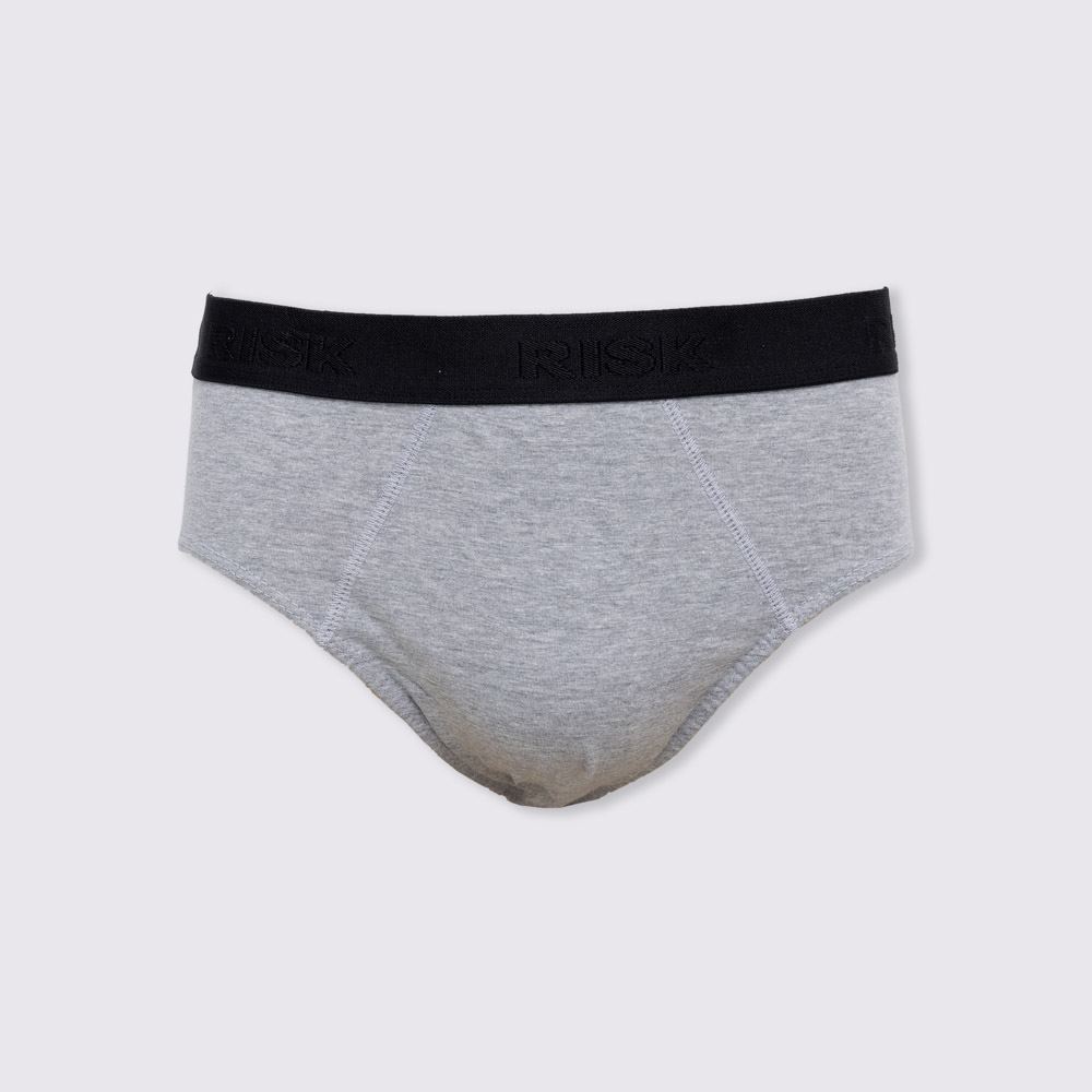 Cueca Slip De Algodão Risk Mescla