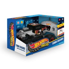 Monster Truck Turbo Crasher Controle Remoto Hot Wheels - BR2533