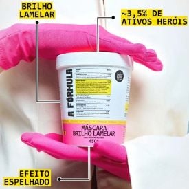 Máscara Lamelar a Fórmula 450G Lola Cosmetics