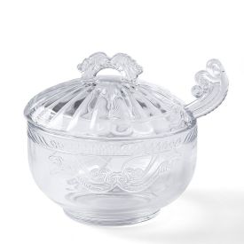 Açucareiro com Colher Imperial Lyor 300Ml - Cristal