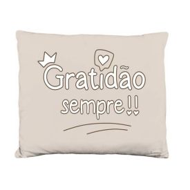 Almofada 35X45 cm Funny Havan Casa - Bege Sempre