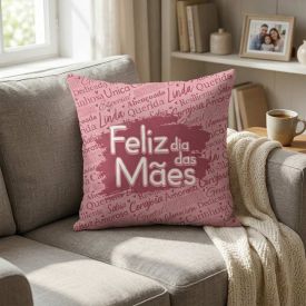 Almofada 45X45cm Dia das Mães Havan Casa - Feliz dia das mães